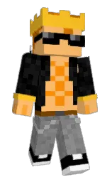 koromiko and black Minecraft skin — Slim model