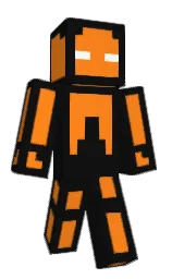 cod gray and pumpkin Minecraft skin — Classic model