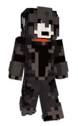 mine shaft and cod gray Minecraft skin — Slim model