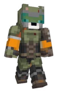 Front of Minecraft skin