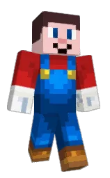 Minecraft-Skin in midnight blue und cobalt — Modell: Klassisch — zuerst getragen von PiZZZZZaKing67