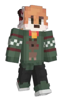 Front of Rux's skin