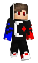 IquartzMC's Minecraft skin wearing the 15th Anniversary cape