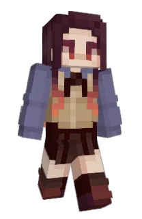 Front of kitsalami's skin