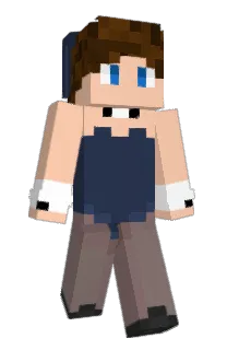 Front of DipStain's skin