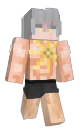 mine shaft and bombay Minecraft skin — Classic model — first worn by AONO97