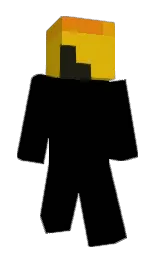 galliano and gamboge Minecraft skin — Classic model — first worn by Eun0mia