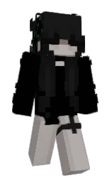 DragClickers's Minecraft skin wearing the Migrator cape