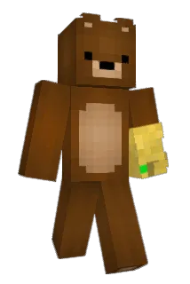 ffoossiill Minecraft avatar full body
