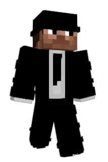 fingersucking Minecraft avatar full body