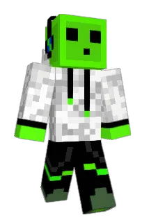 fire_nitrogen Minecraft avatar full body