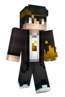 fireblazing Minecraft avatar full body