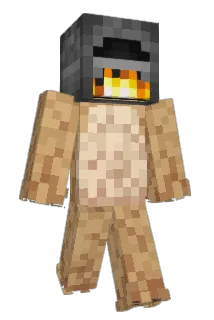 fireboness Minecraft avatar full body