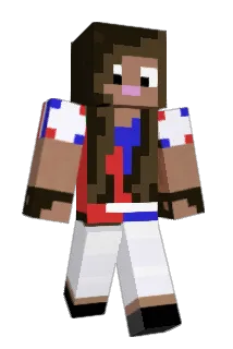 firefighterqueen Minecraft avatar full body