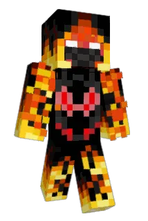 fireinx Minecraft avatar full body
