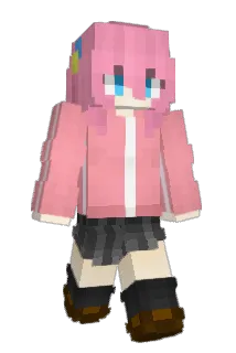 fishMie Minecraft avatar full body