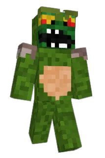 fishfrying Minecraft avatar full body