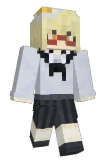 fishyuri Minecraft avatar full body