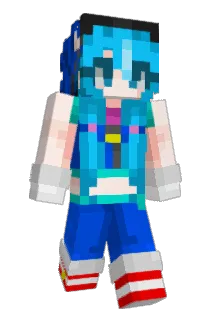 fizzyizzycat Minecraft avatar full body
