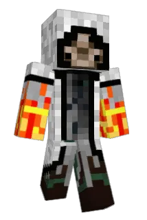 flame_17 Minecraft avatar full body