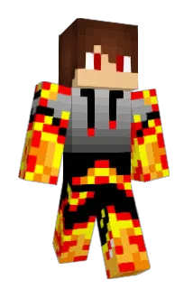 flaming_gamer1 Minecraft avatar full body