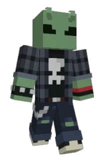 flammablegrey Minecraft avatar full body