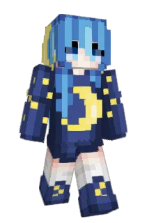 flash100yarddash Minecraft avatar full body