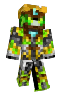 flashvector Minecraft avatar full body