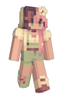 flatmochi Minecraft avatar full body