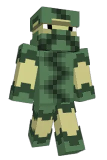 flix_cards Minecraft avatar full body
