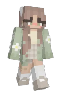 flogracee Minecraft avatar full body