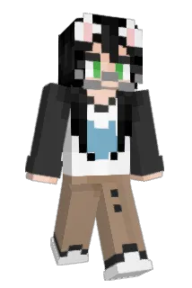 flourcow Minecraft avatar full body