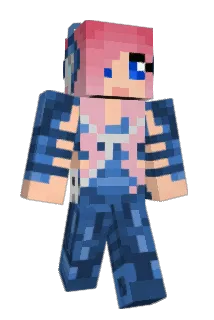 flowerart Minecraft avatar full body
