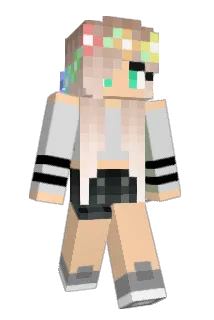 flowerxo Minecraft avatar full body