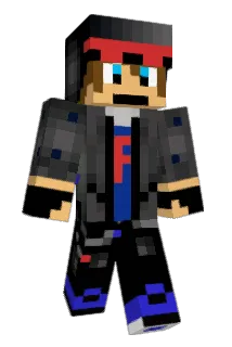 floxblack Minecraft avatar full body