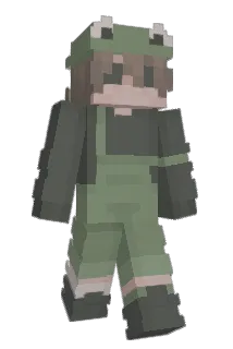 fluffyhake Minecraft avatar full body