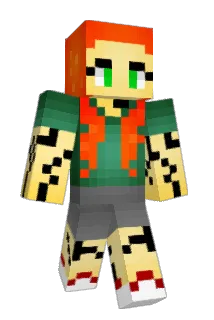 fluorobadger Minecraft avatar full body