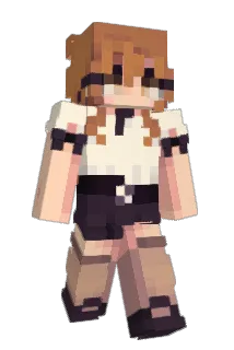 fluttershies Minecraft avatar full body