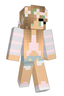 fluttershylily Minecraft avatar full body