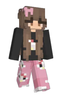 flwrose Minecraft avatar full body