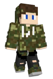 foiaball Minecraft avatar full body