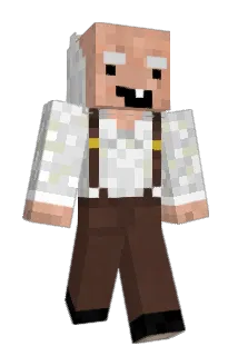 fokedD Minecraft avatar full body