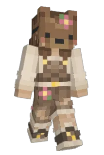 folgish Minecraft avatar full body