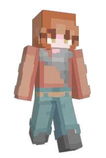 foolish Minecraft avatar full body