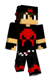 forbiddenpasta Minecraft avatar full body