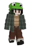forkfinger Minecraft avatar full body