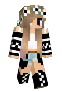 forkkid Minecraft avatar full body