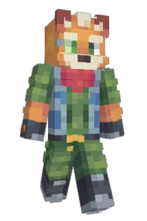 foxforlorn Minecraft avatar full body