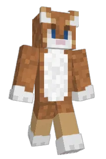 foxvroye Minecraft avatar full body
