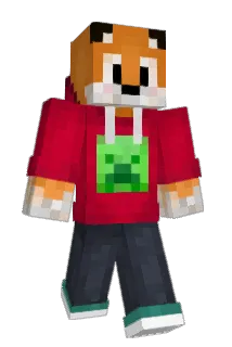foxynotail Minecraft avatar full body